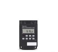 Digital Switch for Relay for DIN Rail Mounting, 30A 6500W Programmable Weekly Timer with Memory Backup & Auto Correction, Compatible with for TM