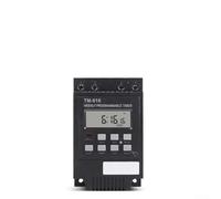 Digital Switch for Relay for DIN Rail Mounting, 30A 6500W Programmable Weekly Timer with Memory Backup & Auto Correction, Compatible with for TM