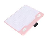 Digital Tablet,Automatic Recognition Electromagnetic Induction Fast Reading Speed 5080LPI Resolution Graphic Drawing Tablet for Phones and Tablets (Pink)