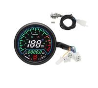 Digital Tachometer 12V Motorcycle Speedometer Instruments Odometer Tachometer Indicator Led Round 12000rpm For For For For