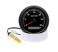 Digital Tachometer 85mm Car Boat Tachometer With Tacho Sensor | 85mm Car Boat Tachometer With Tacho Sensor M16/M18 Signal Adapter 3000rpm Speed Guage Motorcycle RPM Meter Tach