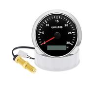 Digital Tachometer 85mm Car Boat Tachometer With Tacho Sensor | 85mm Car Boat Tachometer With Tacho Sensor M16/M18 Signal Adapter 3000rpm Speed Guage Motorcycle RPM Meter Tach