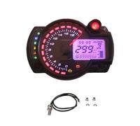 Digital Tachometer Motorcycle Digital Light Meter 18000rpm | Motorcycle Digital Light Meter 18000rpm Odometer Tachometer Speed Sensor 7-color Display Oil Level Meter Modern 299KMH