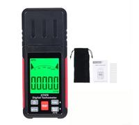 Digital Tachometer, Portable Handheld, 10-99999 RPM Range, Auto Max/Min/Avg Memory, Large LCD Display, Industrial Motor Testing