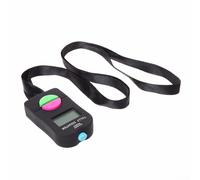 Digital Tally Counter - Electronic Hand Held Clicker for Sports, Inventory, Strokes, Laps Counting - 0-9999 Range, Audible Beep On/Off, ABS Material, 6.3 x