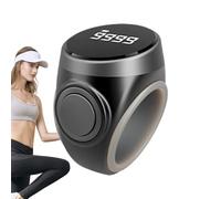 Digital Tally Ring - Smart Finger Counter, Compact, Durable Electronic Display | Handheld Meditation Number Tracker for Relaxation Exercises, Prayer Concentration Movements