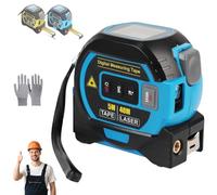 Digital Tape Measure, Upgraded the Almighty Ruler 3-In-1 Measuring Tape, 2026 New the Almighty Ruler, Digital Tape Measure with Data Storage (Blue, 40cm)