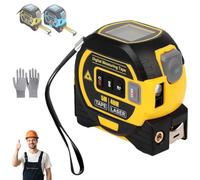 Digital Tape Measure, Upgraded the Almighty Ruler 3-In-1 Measuring Tape, 2026 New the Almighty Ruler, Digital Tape Measure with Data Storage (Yellow, 40cm)