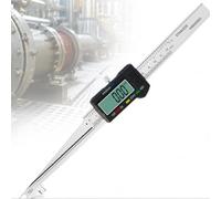 Digital Taper Gauge, Stainless Steel Clearance Measuring Ruler With Lcd Display, 0.01mm Resolution, ±0.03mm Accuracy, For Gap And Flow Clearance Measurement 20mm