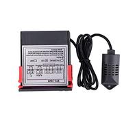 Digital Temperature and Humidity Controller with Integrated Sensor Digital Display 12V for Greenhouse Incubator Home Brewing HVAC Auto Humidity Control Precise Temperature Adjustment