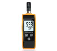 Digital Temperature and Humidity Meter High Accuracy Portable Handheld Industrial Thermometer Hygrometer with LCD Backlight Display
