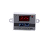 Digital Temperature Controller,DC 12V High Precision Digital Thermostat Temperature Controller Switch with Probe Range of -50~110℃