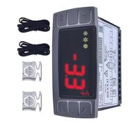 Digital Temperature Controller For Refrigerator Freezer Heating Appliances With Sensors Probe 120V 50 60Hz Replacement Dixell Compatible Freezer Temperature Control Unit