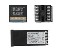 Digital Temperature Controller REX-C100 PID Thermostat Relay Output 0-400C K-Type Sensor for Injection Molding Oven Dryer