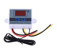 Digital Temperature Controller Switch XH-W3001, 12V 120W LED Thermostat with Waterproof Sensor Probe, Mini Temperature Control Module for Heating Cooling Systems