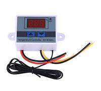 Digital Temperature Controller Switch XH-W3001, 12V LED Thermostat with Waterproof Sensor Probe, Mini Temperature Control Module for Heating and Cooling Systems