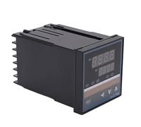 Digital Temperature Controller, Temperature Indicators Pid Controller with 2 Retaining Clamp/Holder Digital Tat High Accuracy Intelligent for Home Industry Buildings