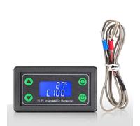 Digital Temperature Controller with Remote Switch Function, Display & Relay Output, 10A/2200W, -99°C to 999°C, ABS Housing, for Industrial Drying Boxes and Incubators