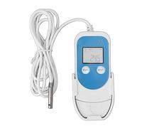 Digital Temperature Humidity Data Logger Reusable High Accuracy USB Refrigerator Thermometer Recorder for Cold Chain Storage and Logistics ABS 105x48mm
