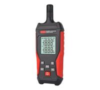 Digital Temperature & Humidity Detector Monitors with Backlit Data Hold High Accuracy Handheld Hygrometer Thermometers Environmental Data Logger