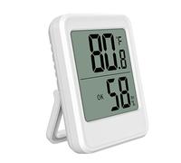 Digital Temperature Humidity Meter Thermometers Hygrometer Desktop LCD Display Meter Gauge Weather Stations Easy To Read Display Thermometers