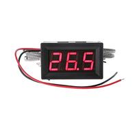 Digital Temperature Meter LED Display K-Type Thermocouple Temp Sensor Reverse Polarity- for Protection- High-Precision Thermocouple K-Type