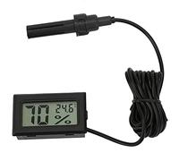 Digital Temperature Thermometer, High Precision Measurement (Black)