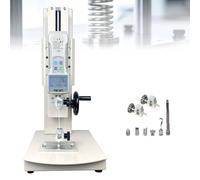 Digital Tensile Pressure Tester 2000N, Hand Crank Vertical Test Stand, 5 Probes, 300 Cycles for Textiles, Scientific Research, Sports, Fishing