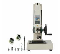 Digital Tensile Pressure Tester with 5 Probes, Manual Hand Crank Vertical Tensile Test Bench, Stroke 180mm, Push Pull Gauge Machine for Textiles, Sports, Scientific Research~/