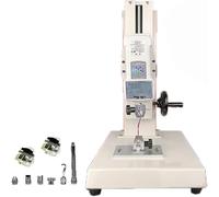 Digital Tensile Testing Machine, 10-1000N Pressure Tester, Hand Crank Vertical Test Bench for Textiles and Durability Analysis