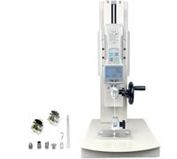 Digital Tensile Testing Machine, 10-2000n Manual Force Gauge Stand, Hand Wheel Operated, Push Pull Gauge Tester, 270mm Stroke, With 5 Probe, 2 Types Of Clamps(No ruler,500N)