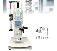 Digital Tensile Testing Machine,10-2000n Push Pull Gauge,Hand Wheel Operated,Stroke 270mm,Manual Force Test Stand,Display Clear,For Compression,Tension Testing,Complete Accessories(With ruler,20N)