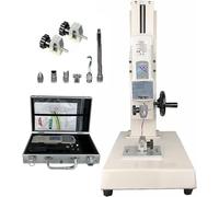 Digital Tensile Testing Machine, Hand Crank Pull Force Tester with Probes, for Material Strength Analysis in Textiles and Sports