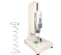 Digital Tensile Testing Machine, Wheel-Operated Manual Push Pull Test Stand With Lcd Display Screen And Clamp, 10-2000n Data Output And Stroke 0-270mm, For Lab Tension Tests(No ruler,500N)
