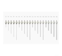 Digital Test Indicator Stylus Rod Measurement Tool for Dial Indicator Fixing Rod with High Speed Steel for Accurate Depth and Groove Reading (A)