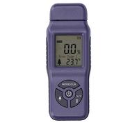 Digital Tester, Portable Hand Held LCD Wood Timber Humidity Detector, Fast Measurement for Wood Paper, with Data Retention Function and Auto Shutdown, ABS Material (Purple)