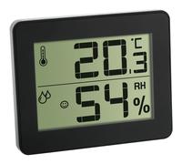 Digital Thermo-Hygrometer Indoor Thermometer Black For A Healthy Indoor Climate