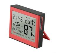 Digital Thermo-Hygrometer LCD with Backlight (Pink)