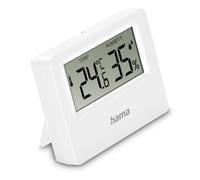 Digital Thermometer and Hygrometer "Ebro" for Indoor or Outdoor Use, White