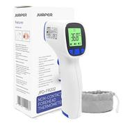 Digital Thermometer for Adults & Babies - Non Contact Forehead Thermometer, Fast 1 Second Baby Fever Thermometer, Accurate Infrared Thermometer with Fever Alarm, Backlit LCD & Silent Mode