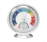 Digital Thermometer for Refrigerated Countertop Systems and Fridge For Ice Compartments with User-Friendly Controls (Small Size - Φ90mm)