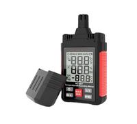 Digital Thermometer Hygrometer with Ambient Dew Point Sensor - Handheld Temperature & Humidity Meter, C/F Switchable, LCD Display