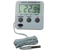 Digital Thermometer, Indoor/Outdoor, External Depth 15mm, External Height 63mm, External Width 63mm, Temperature Measuring Range -50°C to +70°C, Temperature Test