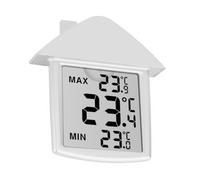 Digital Thermometer Indoor Outdoor Window 2 Way Double Two Sided Transparent UK