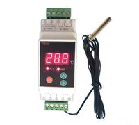 Digital Thermostat Din Rail Temperature Controller With Digital Filtering Function AC90~260V Featuring Strong Anti Interference Ability