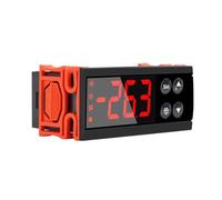 Digital Thermostat Module Temperature Control Switch with High-for Precision Sensor and Display for -50°C to 99°C Range, 12-24V/110V/220V