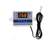 Digital Thermostat Switch, 220V 1500W Controller Module with Waterproof Probe for Incubation & for HVAC Systems