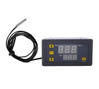 Digital Thermostat Temperature Alarm Controller Sensor - W3230 DC 12V 24V 220V LED Digital Temperature Controller Thermostat Switch Sensor Meter(DC12V)