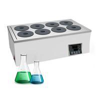 Digital Thermostatic Water Bath, Electric Display with Dry Burn Protection, Timer & Temperature Control, 360° Heating for Laboratory Experiments