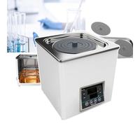 Digital Thermostatic Water Bath Heater with Anti-Dry Protection, Adjustable Lid, 5-99.9°C Range for Laboratory Experiments